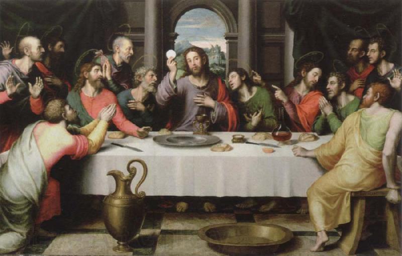 Juan de Juanes the last supper Germany oil painting art